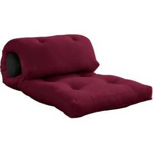 Karup Design Matelas futon canapé 2 en 1 WRAP 70x200 bordeaux