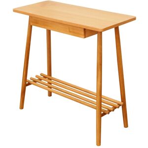 Terre de Nuit Console en bois MDF avec pieds en chêne massif - CF17007