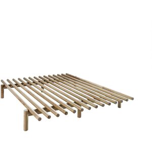 Karup Design Lit futon a lattes PACE en pin massif naturel 160x200