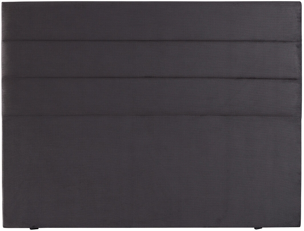 Tête de lit déco Thera velours anthracite 200 - Bultex