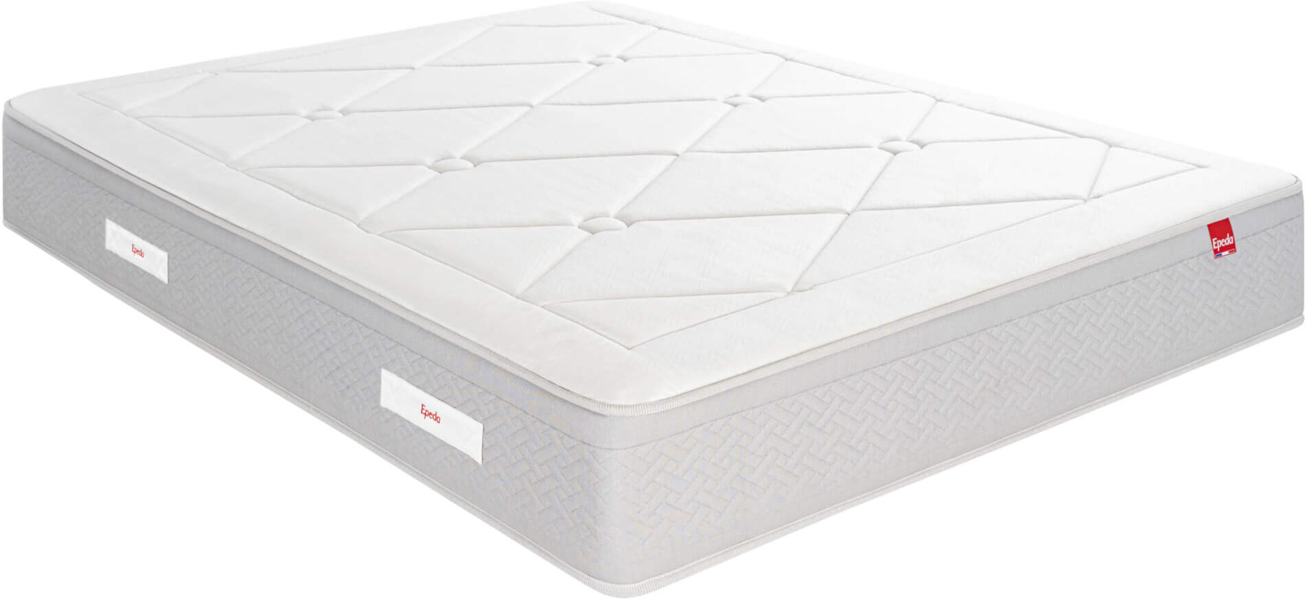 Matelas Epeda ressorts multi-actif et laine L’Échappée 140x200