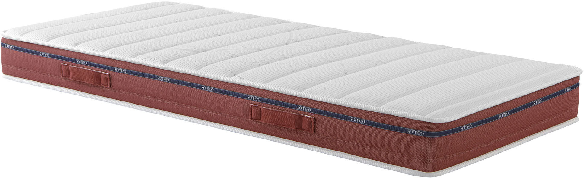 Matelas pour lit électrique 100% latex Crépuscule 500 - SOMEO 2x80x190