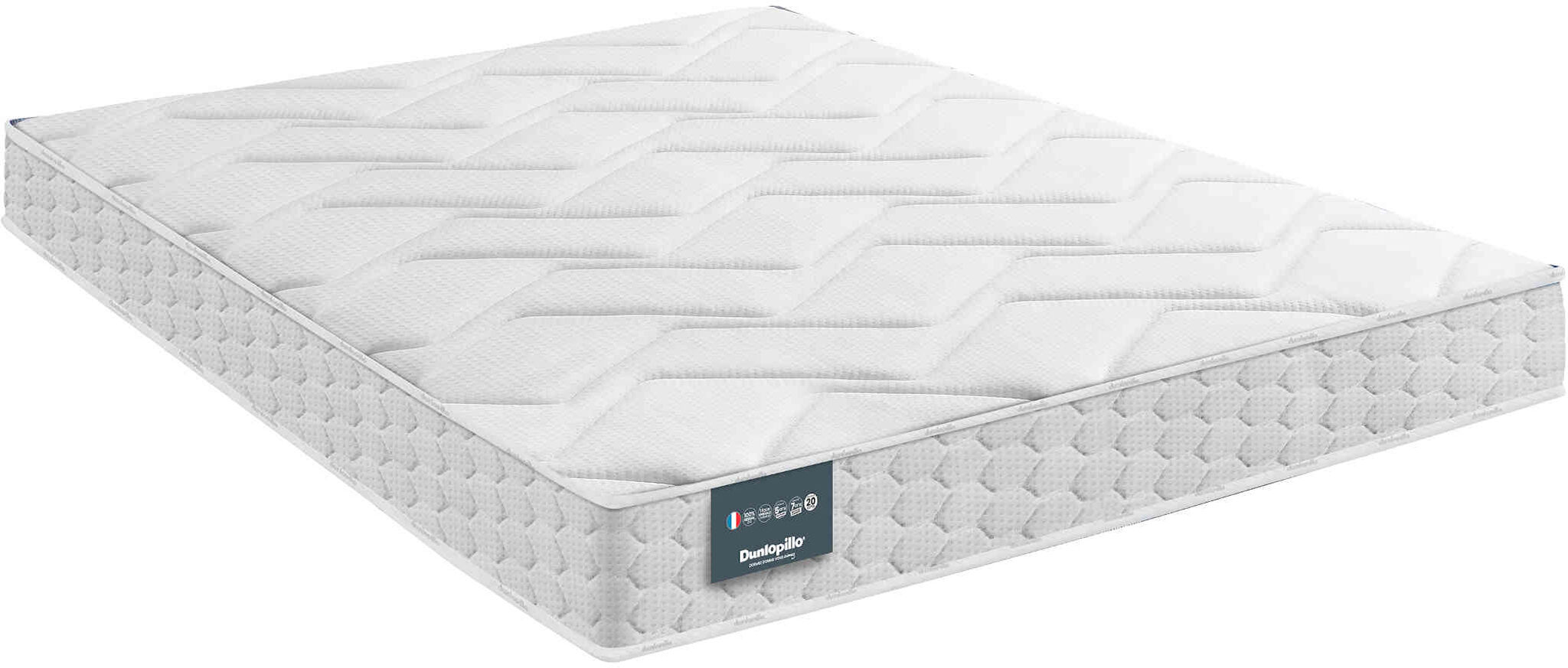 Matelas Dunlopillo Aérial® ferme 20 cm JONQUILLE 160x200