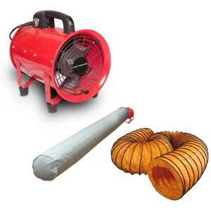 Ventilateur MV200 avec tuyau et sac filtrant MW Tools MV200SET