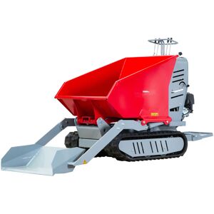 Minidumper hydrostatique a chenilles avec pelle 80KG benne basculante 500KG 9CH Torros HRD500HS