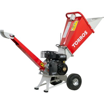 Broyeur de branches thermique essence 6,5cv 212cc 50mm démarrage manuel Torros HHK50 - Publicité Broyeur de branches thermique essence 6,5cv 212cc 50mm démarrage manuel Torros HHK50 - Publicité