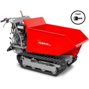 Minidumper a chenilles benne basculante 500KG 9CH 8 vitesses a demarrage electrique Torros MRD500H6E