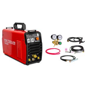 Poste a souder inverter TIG DC Pulse 200 A + accessoires MW Tools TIG205P