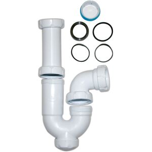 Lioninox Siphon de drainage pour lave-main 1 1/2