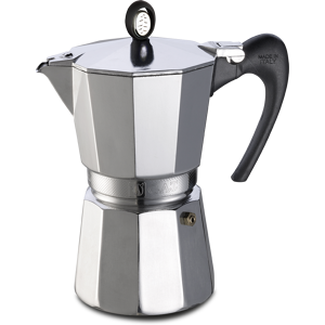 Lioninox Cafetière italienne traditionnelle 6 ou 12 tasses 130x200x350 mm