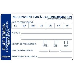 LabelFresh Etiquette Plat Témoin Compostable - 70 x 45 mm - Lot de 300 - Publicité LabelFresh Etiquette Plat Témoin Compostable - 70 x 45 mm - Lot de 300 - Publicité