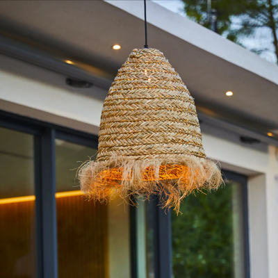Lumisky Suspension Bohème en Jonc de Mer Naturel pour Extérieur - Anafi Outdoor - Publicité Lumisky Suspension Bohème en Jonc de Mer Naturel pour Extérieur - Anafi Outdoor - Publicité