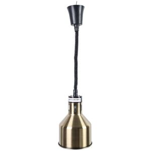 Dynasteel Lampe Chauffante Dorée avec Ampoule