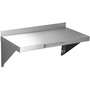 Dynasteel Etagère Murale en Inox - L 800 x P 300 mm