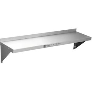 Dynasteel Etagère Murale en Inox - L 1200 x P 300 mm