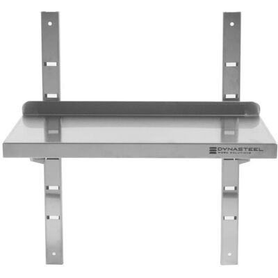 Dynasteel Etagère Murale en Inox - L 600 x P 400 mm - Publicité Dynasteel Etagère Murale en Inox - L 600 x P 400 mm - Publicité