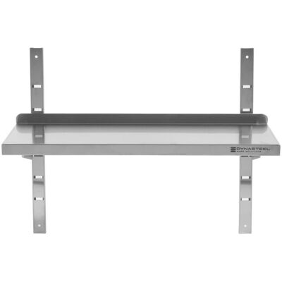 Dynasteel Etagère Murale en Inox - L 1000 x P 300 mm - Publicité Dynasteel Etagère Murale en Inox - L 1000 x P 300 mm - Publicité