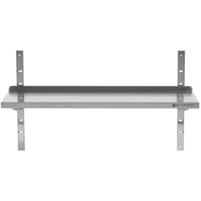 Dynasteel Etagère Murale en Inox - L 1500 x P 400 mm - Publicité Dynasteel Etagère Murale en Inox - L 1500 x P 400 mm - Publicité