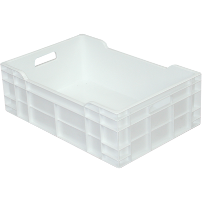 Gilac Caisse Pleine 40 L - 600 x 400 - Blanc - Publicité Gilac Caisse Pleine 40 L - 600 x 400 - Blanc - Publicité