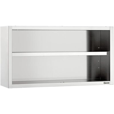 Bartscher Armoire Suspendue Ouverte - L 1200 x P 400 mm - Publicité Bartscher Armoire Suspendue Ouverte - L 1200 x P 400 mm - Publicité