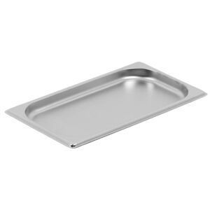 Dynasteel Bac Gastro GN 1/3 Inox - Profondeur 20 mm - 0,6 L