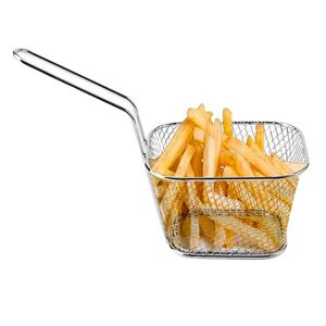 Dynasteel Petit Panier à Frites en Inox - 125 x 100 mm