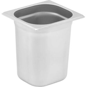 Dynasteel Bac Gastro GN 1/6 Inox - Profondeur 200 mm - 3,4 L