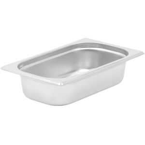 Dynasteel Bac Gastro GN 1/4 Inox - Profondeur 65 mm - 1,8 L