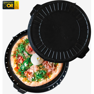 Gilac Boîte Ronde Réutilisable - Ø 330 mm - Noir - Publicité Gilac Boîte Ronde Réutilisable - Ø 330 mm - Noir - Publicité