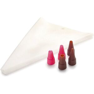 Lacor Poche à Douille en Silicone + 5 Douilles - Publicité Lacor Poche à Douille en Silicone + 5 Douilles - Publicité