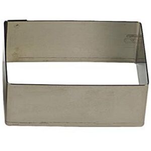 Gobel - Emporte-pièce Rectangle Inox - 120x30x30 mm - Utensil - Publicité Gobel - Emporte-pièce Rectangle Inox - 120x30x30 mm - Utensil - Publicité