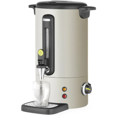 HENDI Distributeur Boissons Chaudes UNIQ Blanc Cassé - 9 L - Publicité HENDI Distributeur Boissons Chaudes UNIQ Blanc Cassé - 9 L - Publicité