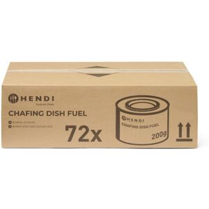 HENDI Pâte Combustible pour Chafing Dish en Boîte - 72 pièces - Publicité HENDI Pâte Combustible pour Chafing Dish en Boîte - 72 pièces - Publicité