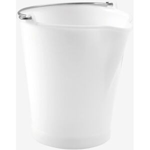Gilac Seau 12L Bec Verseur Inox Blanc - Publicité Gilac Seau 12L Bec Verseur Inox Blanc - Publicité