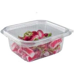 FourniResto Boîte Rectangle à Couvercle 25 Cl - Lot de 50 - Publicité FourniResto Boîte Rectangle à Couvercle 25 Cl - Lot de 50 - Publicité