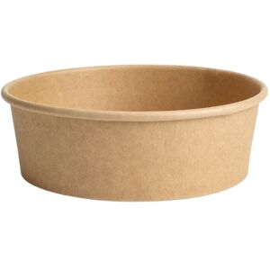 Dynasteel Bol à Salade Kraft - 500 ml - Lot de 300 - Publicité Dynasteel Bol à Salade Kraft - 500 ml - Lot de 300 - Publicité