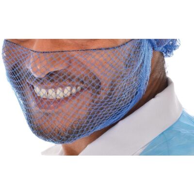 Olympia Filets à Barbe Bleus - Taille Unique - Lot De 50 - Publicité Olympia Filets à Barbe Bleus - Taille Unique - Lot De 50 - Publicité