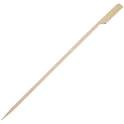 Fiesta Green Brochettes Biodégradables en Bambou 240 mm - Lot de 100 - Publicité Fiesta Green Brochettes Biodégradables en Bambou 240 mm - Lot de 100 - Publicité