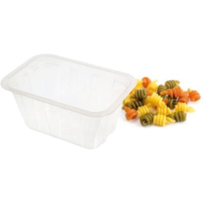 FourniResto Barquette Thermoscellable en PP - 375 ml - Lot de 150 - Publicité FourniResto Barquette Thermoscellable en PP - 375 ml - Lot de 150 - Publicité