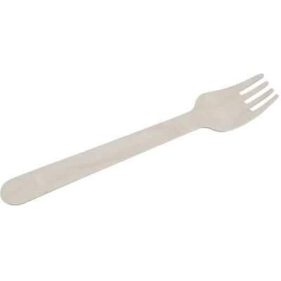 FourniResto Fourchette en Bois de Bouleau - 160 mm - Lot de 100 - Publicité FourniResto Fourchette en Bois de Bouleau - 160 mm - Lot de 100 - Publicité