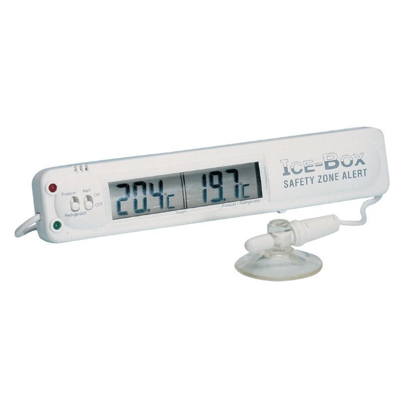 Notice d'utilisation, manuel d'utilisation et mode d'emploi Hygiplas Thermomètre À Réfrigérateur Et Congélateur   