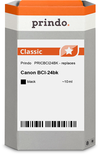 Prindo BCI-24BK Cartouche d'encre Noir(e) Original PRICBCI24BK