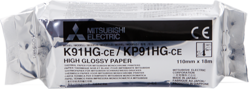 Mitsubishi KP91HG-CE Papier Blanc Original K91HG