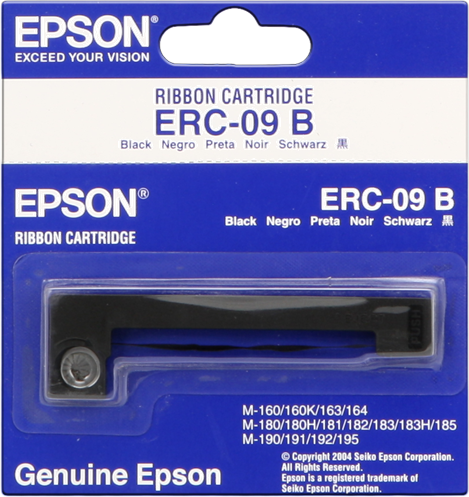 Epson ERC-09B Ruban encreur Noir(e) Original C43S015354