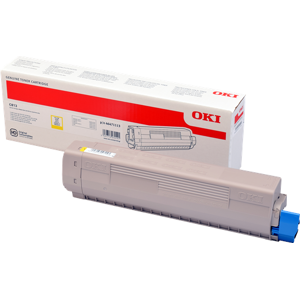 Oki C813 Toner Jaune Original 46471113