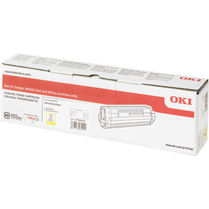 Oki C824/C834/C844 Toner Jaune Original 47095701