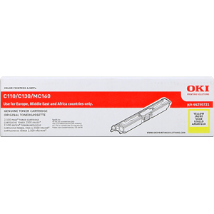 Oki Toner Jaune Original 44250721