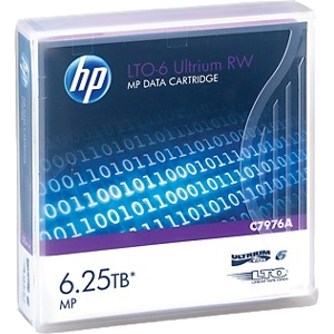 HP LTO-6 Ultrium 2.5/6,25TB Cartridge Accessoires informatiques  Original C7976A