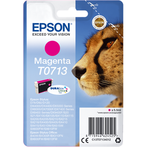 Epson T0713 Cartouche d'encre Magenta Original C13T07134012