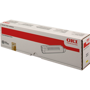 Oki MC861 Toner Jaune Original 44059253